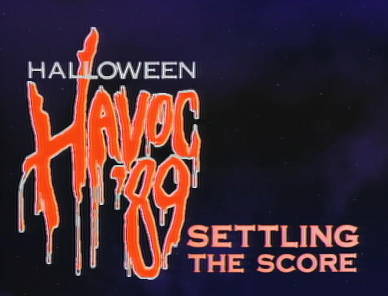 The official logo for NWA: WCW Halloween Havoc'89. (Photo Credit: WWE)