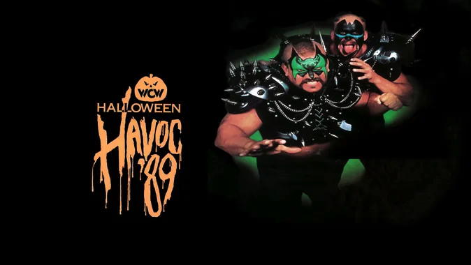 The official logo for NWA: WCW Halloween Havoc'89. (Photo Credit: WWE)