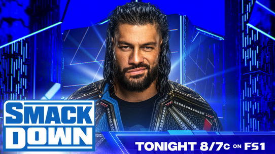 Roman Reigns Returns To SmackDown Tonight on FS1! (Photo Credit: WWE)