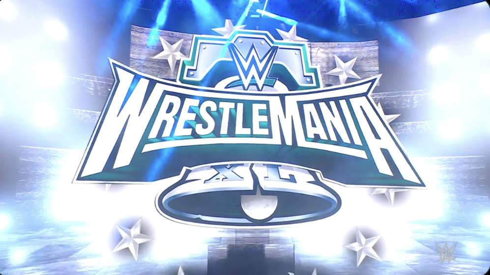 The official logo for WWE WrestleMania XL. (Photo Credit: WWE)