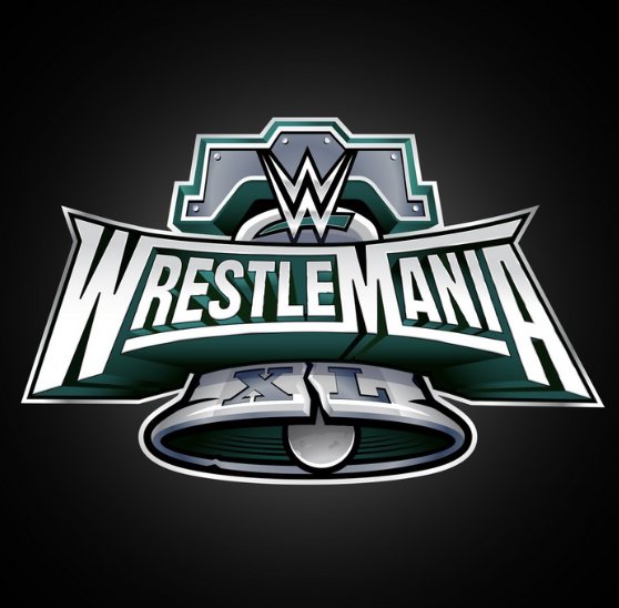 The official logo for WWE WrestleMania XL.  (Photo Credit: WWE)