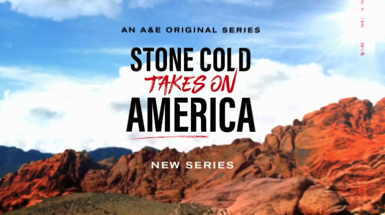 A&E Expands WWE Programming with "Stone Cold Takes On America"! (Photo Credit: A+E Networks)