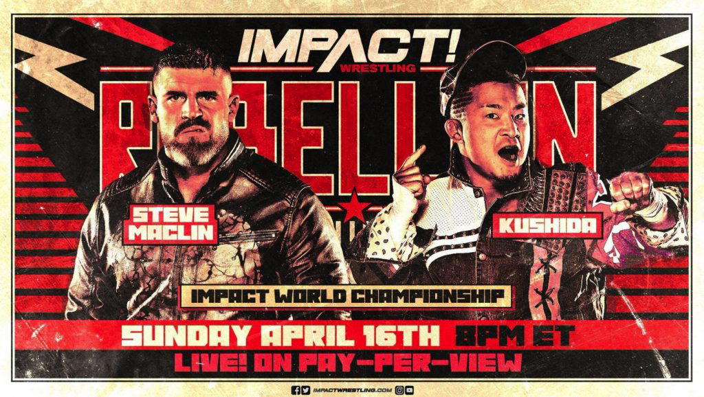 Steve Maclin will replace "The Walking Weapon" Josh Alexander at IMPACT! Wrestling's Rebellion 2023. (Photo Credit: IMPACT! Wrestling)