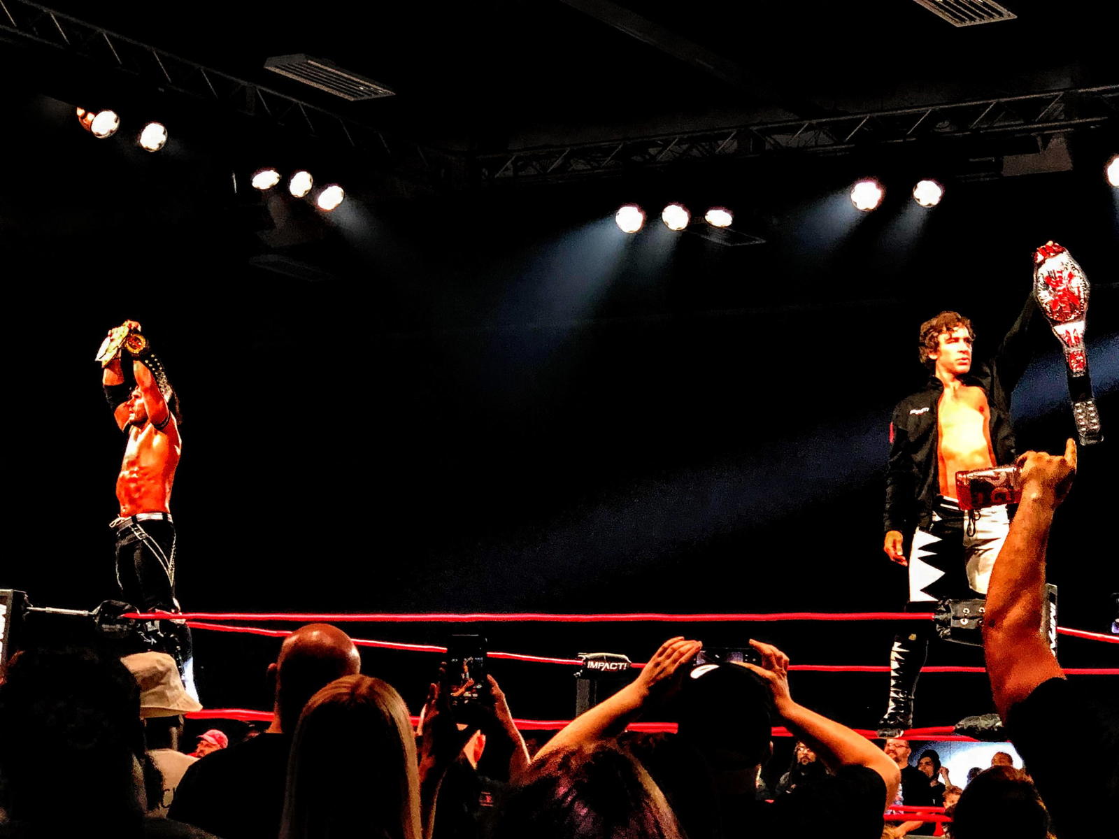 The Motor City Machine Guns - the NNNNNEEEEEWWWWW IMPACT World Champion: Alex Shelley and the NNNNNEEEEEWWWWW IMPACT X-Division Champion: Chris Sabin!