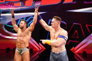 In the end, Knight pinned The Miz at "WWE Payback". (Photo Credit: WWE)