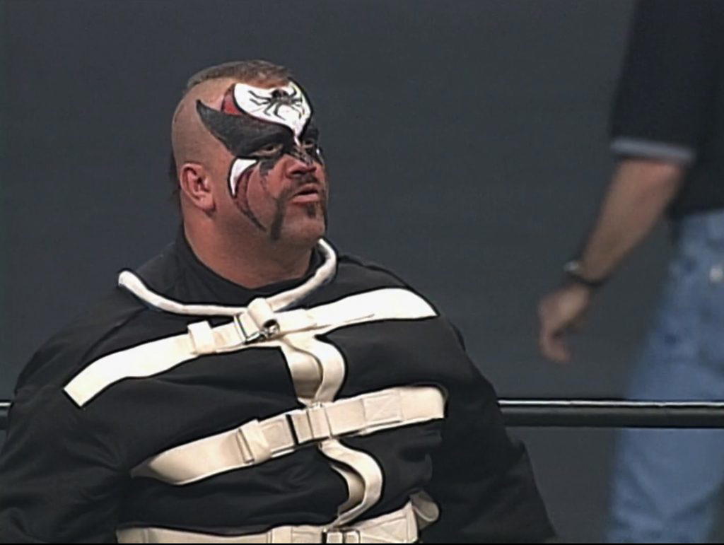 Animal made his return to World Championship Wrestling at WCW Sin on January 14, 2001.  (Photo Credit: WCW, Inc.)