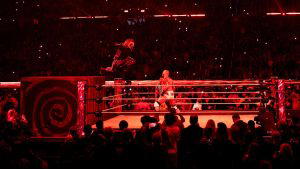The Fiend battled Randy Orton at "WWE WrestleMania 37."  (Photo Credit: WWE)