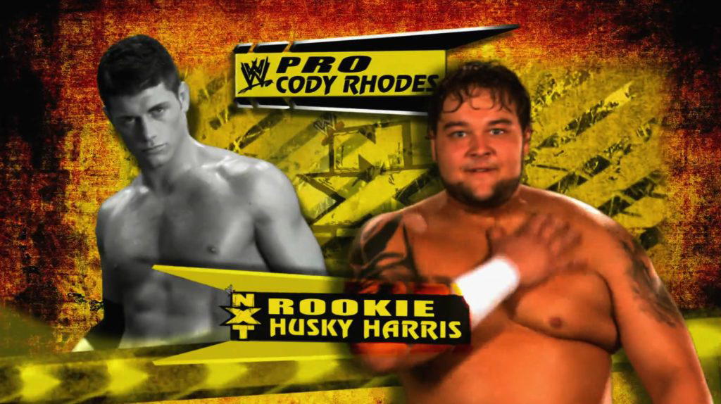 Windham Rotunda debuted on "WWE NXT: Season 2" as Husky Harris, with "Dashing" Cody Rhodes as his WWE Pro. (Photo Credit: WWE)