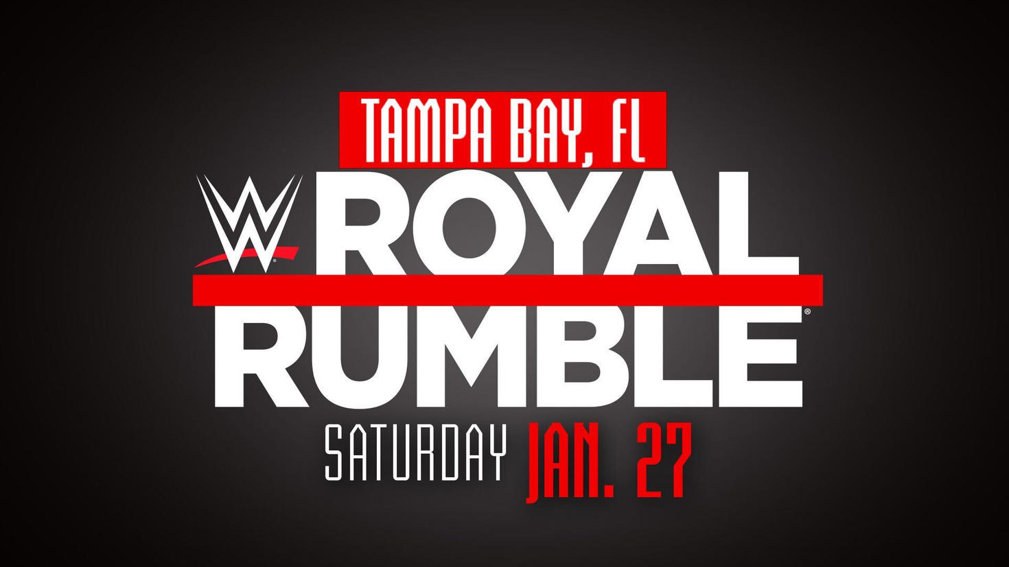 The 37th annual "WWE Royal Rumble" will air live from Tropicana Field in Tampa, Florida on January 27, 2024. (Photo Credit: WWE)