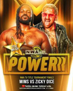 A new NWA TV Champion will be crowned tomorrow on "NWA Powerrr"!  (Photo Credit: NWA)