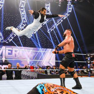 No that's not Superman, it's Mr. Stone! (Photo Credit: WWE)