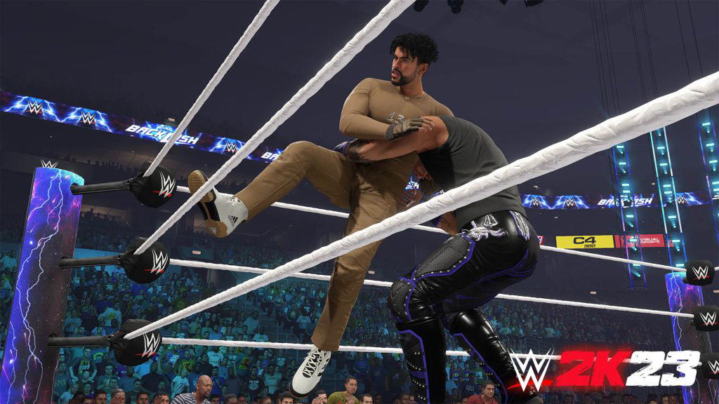 The WWE 2K23 Bad Bunny Edition is available now. (Photo Credit: 2K)