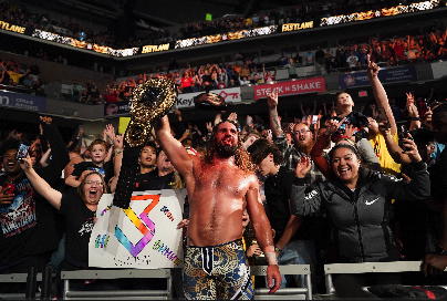 Seth"Freakin"Rollins successfully retained the World Heavyweight Championship at "WWE Fastlane 2023".  (Photo Credit: WWE)