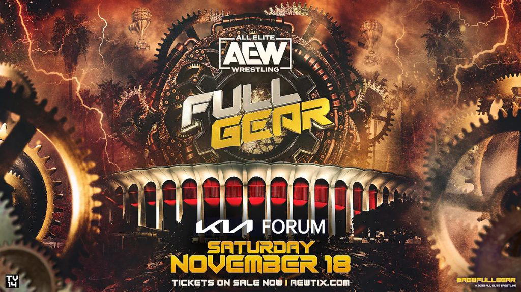 "AEW Full Gear 2023" airs on November 18, 2023 from the KIA Forum in Los Angeles, California. (Photo Credit: All Elite Wrestling)