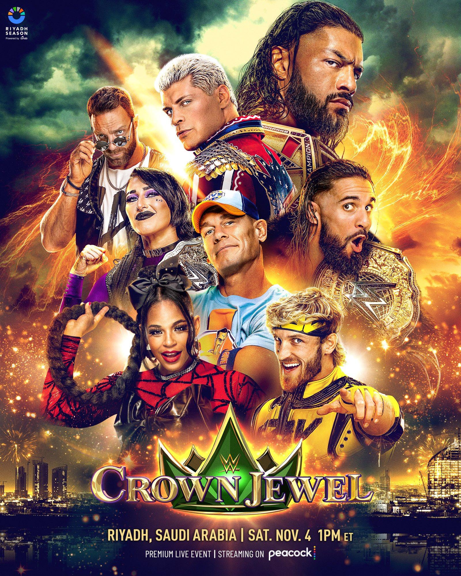 WWE Crown Jewel 2023 Kickoff WU Online