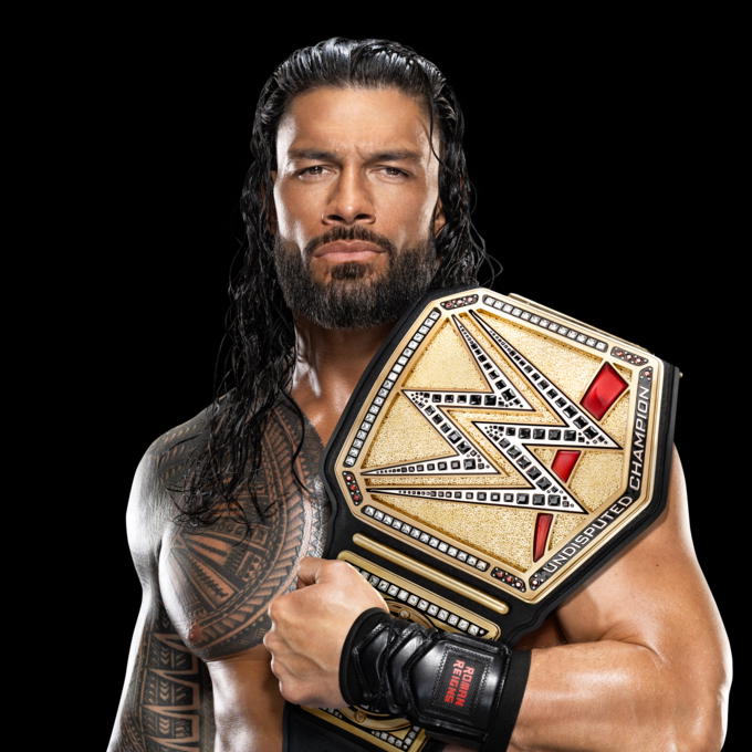 Roman Reigns has held the Undisputed WWE Universal Championship for over 1,200 days.  Weaver, Jr. feels it would be nicer if he defended the championship more often.  (Photo Credit: WWE)