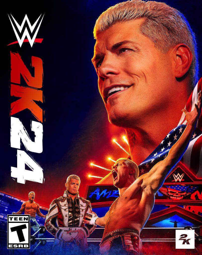 "The American Nightmare" Cody Rhodes will be on the cover of the WWE 2K24 Standard Edition. (Photo Credit: 2K)