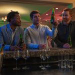 Jermaine Fowler as Wes, Zac Efron as Dean and Andrew Santino as JT star in RICKY STANICKY. (Photo Credit: Ben King/Prime)