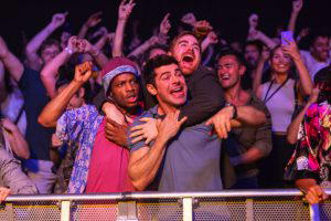 Jermaine Fowler as 'Wes', Zac Efron as 'Dean' and Andrew Santino as 'JT' star in RICKY STANICKY. (Photo Credit: Ben King/Prime)