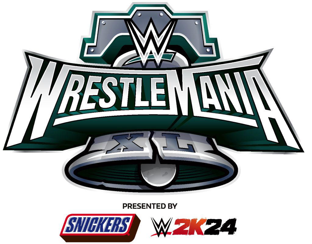 SNICKERS and WWE 2K24 are the Presenting Partners of WWE WrestleMania XL.  (Photo Credit: WWE)