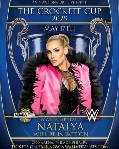 WWE Superstar Natalya will compete in the National Wrestling Alliance for the first-time ever at NWA 2025 Crockett Cup. (Photo Credit: NWA)